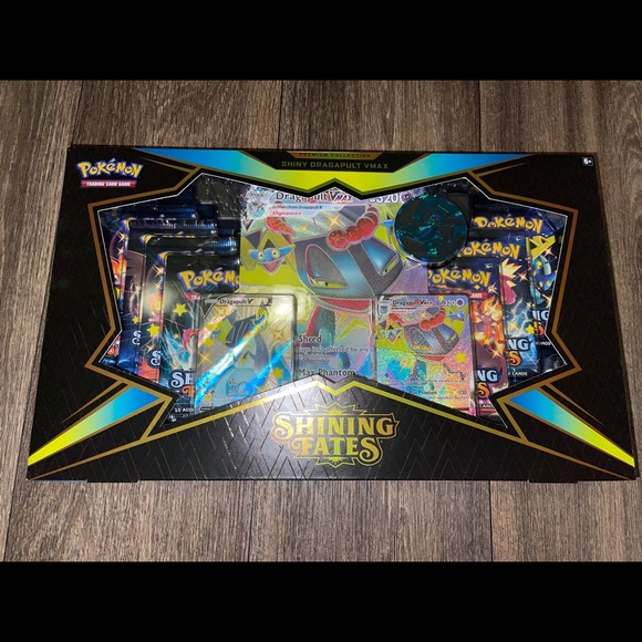 2021 Pokemon Trading Card Game Shining Fates Dragapult VMAX Premium Collection - Picture 3 of 5